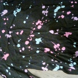 Long sleeve paint splatter shirt